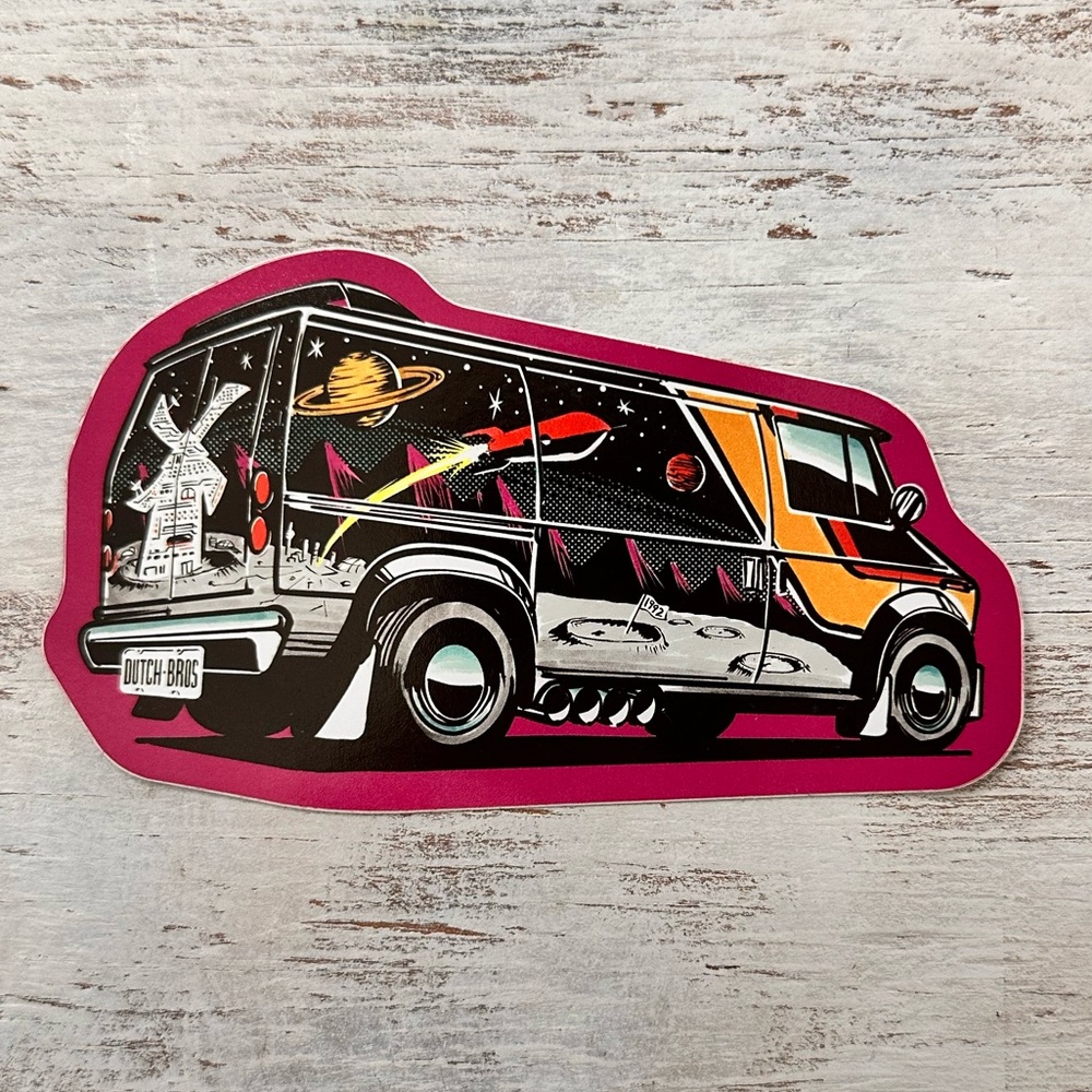 Dutch Bros Galaxy Van